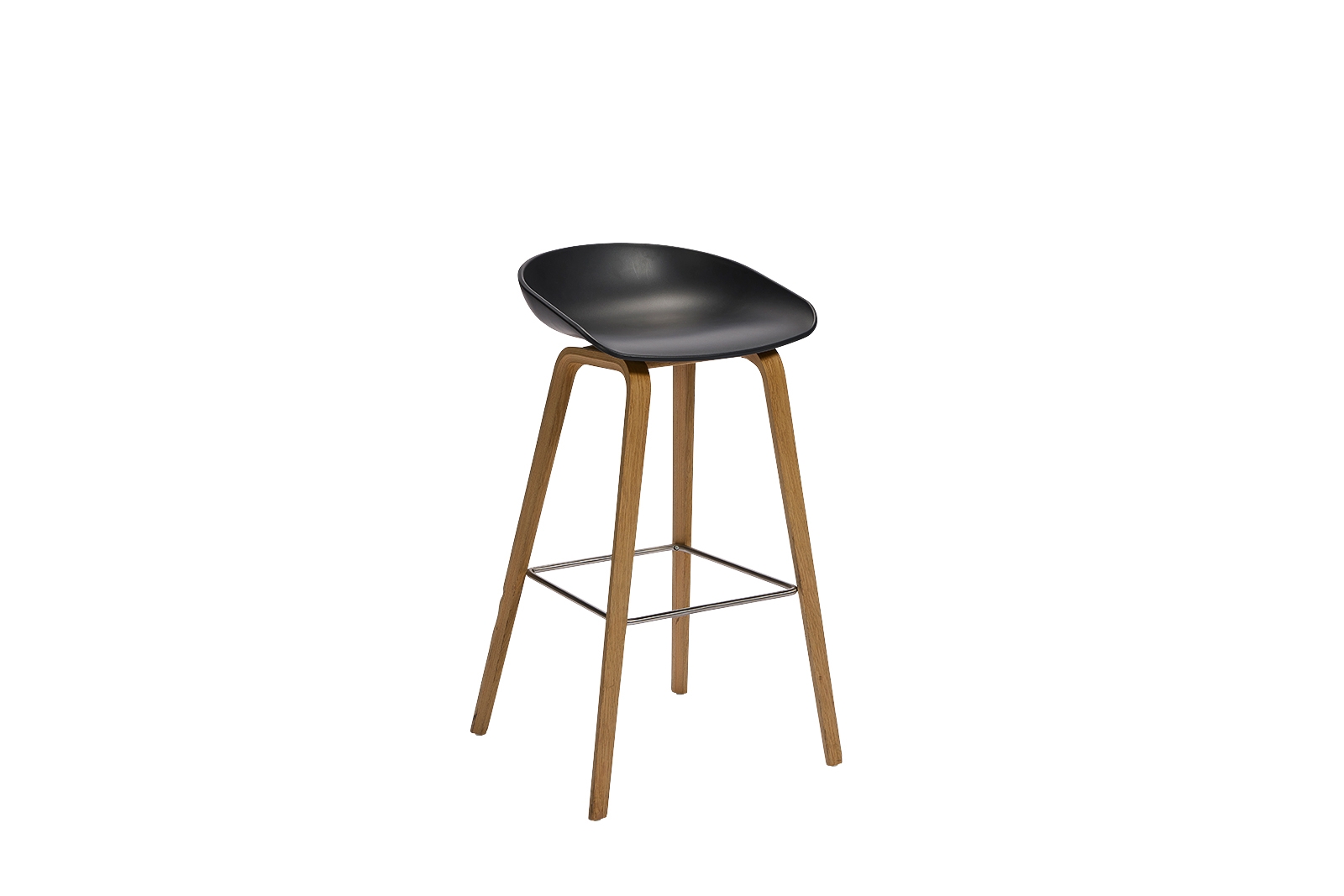 About a stool 32 Eiche - Schwarz mieten bei JMT Deutschland