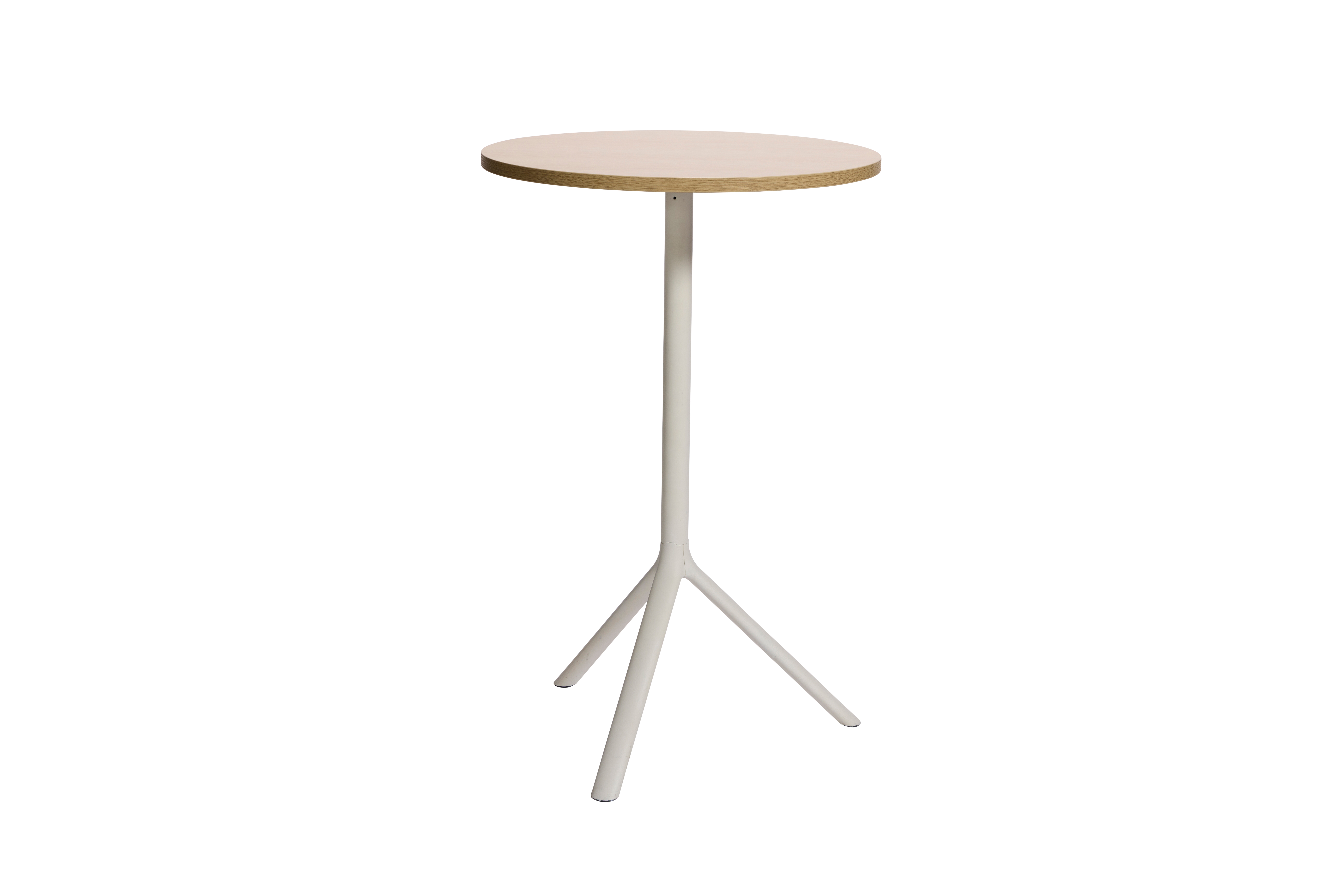MIURA TABLE 110 WEISS Ø 70 - Eiche mieten bei JMT Deutschland