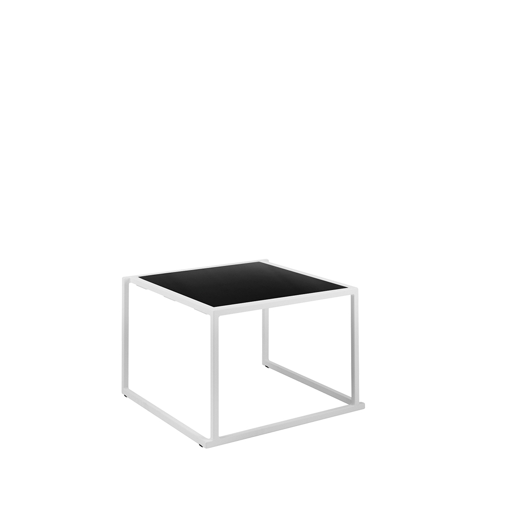 Quadrum 60x60x40 weiß/schwarz - Schwarz mieten bei JMT Deutschland