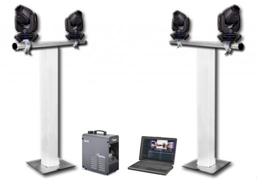 Lichtanlage „Truss Tower XL Set“ mieten bei LSD Ton- & Lichtverleih