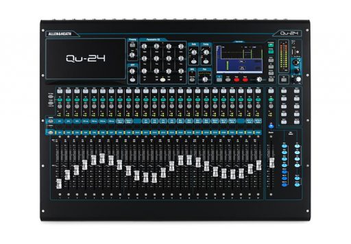 Mischpult Allen & Heath QU-24 mieten bei LSD Ton- & Lichtverleih