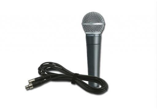 Mikrofon Shure SM 58 mieten bei LSD Ton- & Lichtverleih