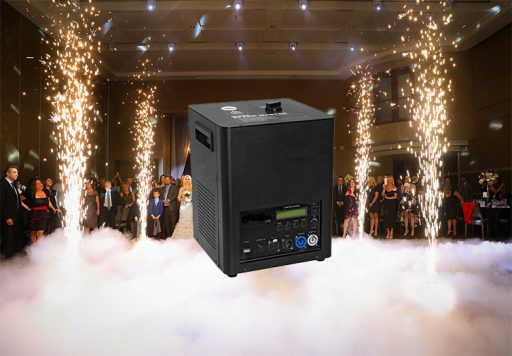 Sparkular Kaltfunken-Maschine mieten bei LSD Ton- & Lichtverleih