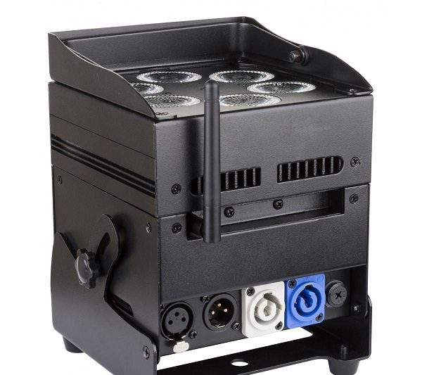 Akku LED-Floorspot Accu Color 6x10W mieten bei LSD Ton- & Lichtverleih