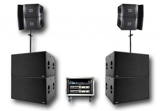 PA Anlage JBL VRX System 2.3 mieten bei LSD Ton- & Lichtverleih