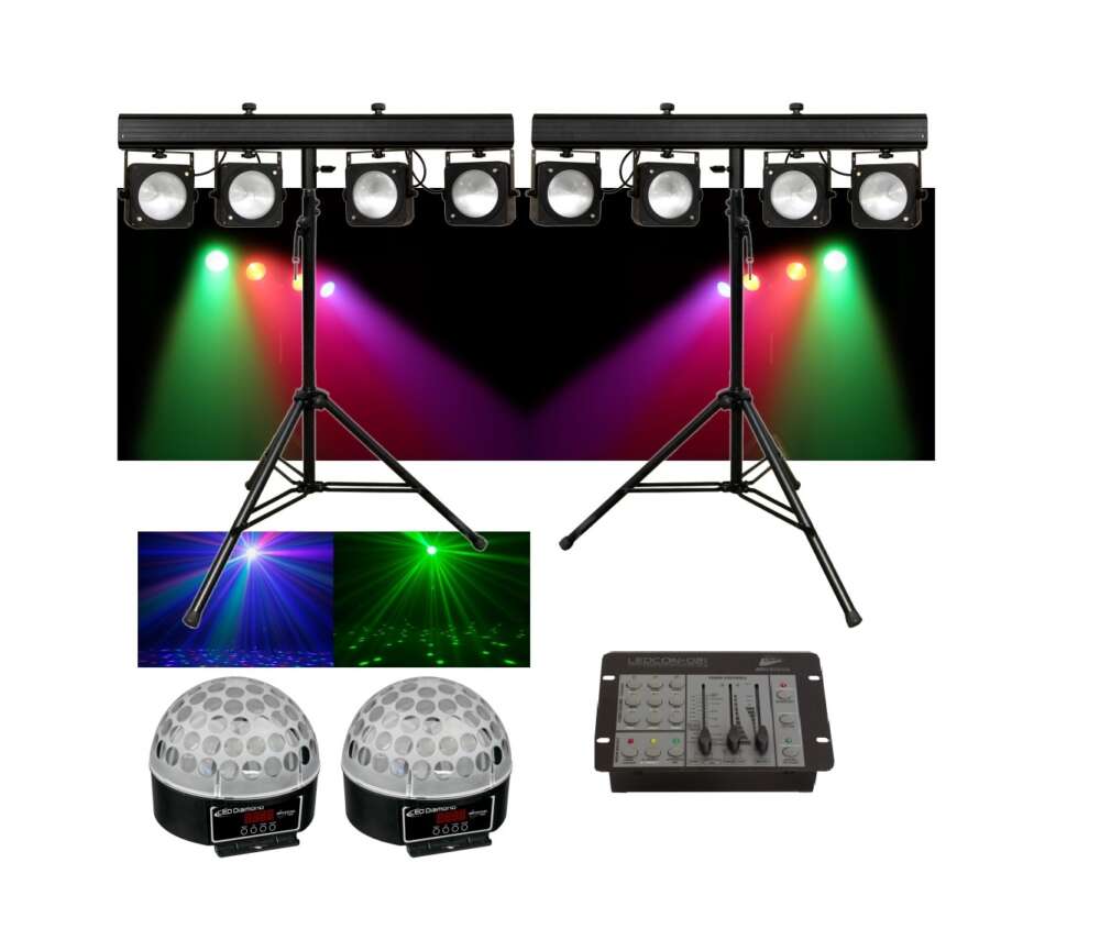 Lichtanlage „LED-Power“ mieten bei LSD Ton- & Lichtverleih