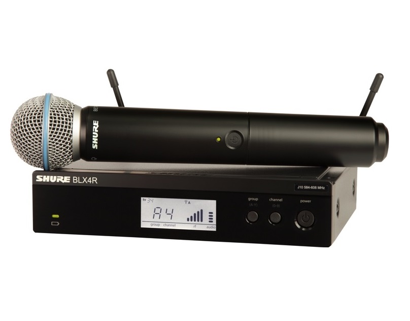 Funkmikrofon Shure BLX24R Beta-58 mieten bei LSD Ton- & Lichtverleih