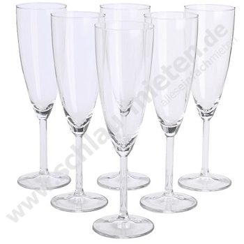 Sektglas "Grande" 0,2l mieten bei Schlau-Mieten.de