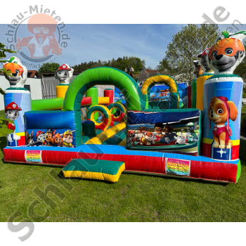 Hüpfburg 42m² Paw Patrol mieten bei Schlau-Mieten.de