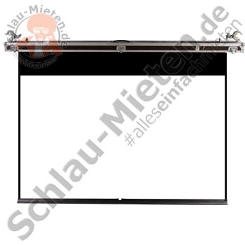 Leinwand Rollo 230 DMX steuerbar mieten bei Schlau-Mieten.de