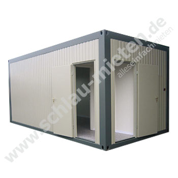 Toilettencontainer 20ft Toi630H für Herren mieten bei Schlau-Mieten.de