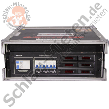 CEE 32A Verteilerkasten 19" digital mieten bei Schlau-Mieten.de