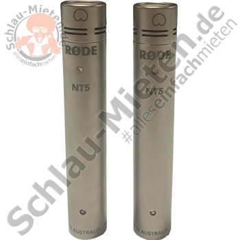 RØDE NT5 Matched Pair Kleinmembr.-Mikro-Paar mieten bei Schlau-Mieten.de