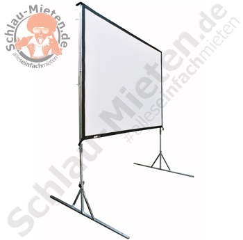Leinwand Projecta Fastfold 3x4 Deluxe Rückpro mieten bei Schlau-Mieten.de