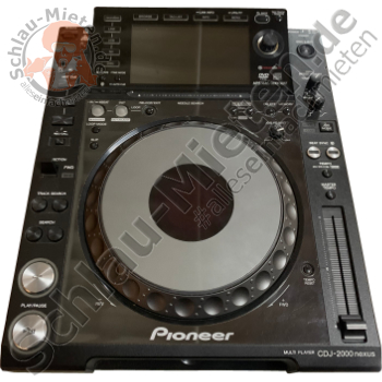 PIONEER CDJ 2000 NEXUS mieten bei Schlau-Mieten.de