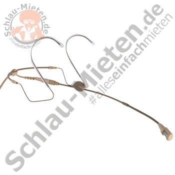 SENNHEISER HSP4 Headset hautfarbenes Kopfbügelmikrofon mieten bei Schlau-Mieten.de