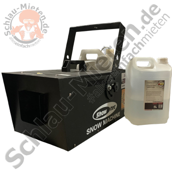 SnowStorm Schneemaschine Bundle + Fluid mieten bei Schlau-Mieten.de
