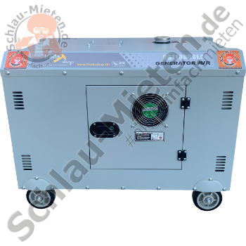 Diesel Generator AVR/ATS/FB 10kVA mieten bei Schlau-Mieten.de
