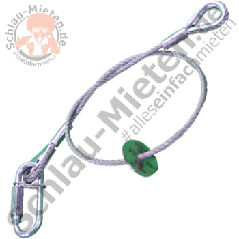 Safety Fangseil Sicherungsseil 10kg BGV-C1 mieten bei Schlau-Mieten.de