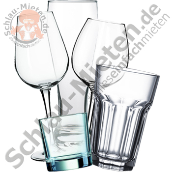 Reinigungspauschale pro Mieteinheit Glas mieten bei Schlau-Mieten.de