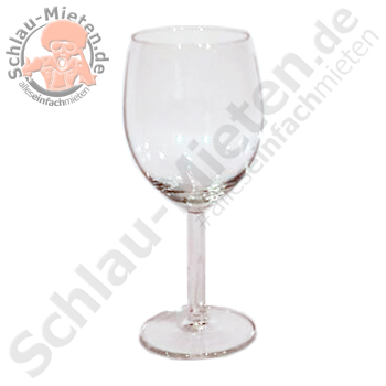 Wein- & Dessertglas Rotwein 0,3l mieten bei Schlau-Mieten.de