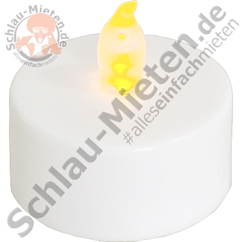 LED Teelicht mieten bei Schlau-Mieten.de
