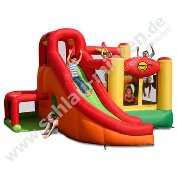 Hüpfburg 17m² Playcenter 11in1 mieten bei Schlau-Mieten.de