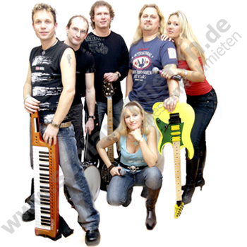 anna AND THE ROCKS LiveBand mieten bei Schlau-Mieten.de