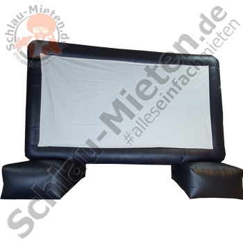 Leinwand 3x5m aufblasbar mieten bei Schlau-Mieten.de