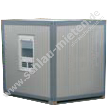 Kassencontainer 10ft 1 Fenster mieten bei Schlau-Mieten.de