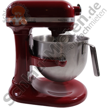 Küchenmaschine KitchenAid Heavy Duty 5KSM7591X mit Schüsselheber mieten bei Schlau-Mieten.de