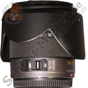 Objektiv Panasonic H-FS014045E Lumix G mieten bei Schlau-Mieten.de