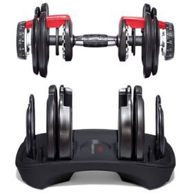 Bowflex Systemhanteln mieten – ersetzen 15 Hantelpaare, ab 16 € pro Woche – 3