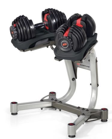 Bowflex Systemhanteln mieten – ersetzen 15 Hantelpaare, ab 16 € pro Woche