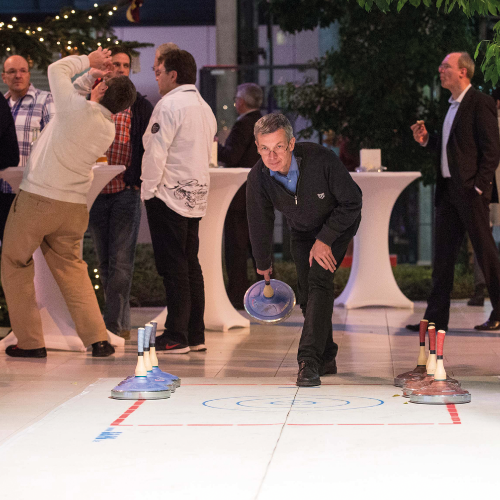 Eisstockschiessen | Fun Curling mieten bei Crypton Event