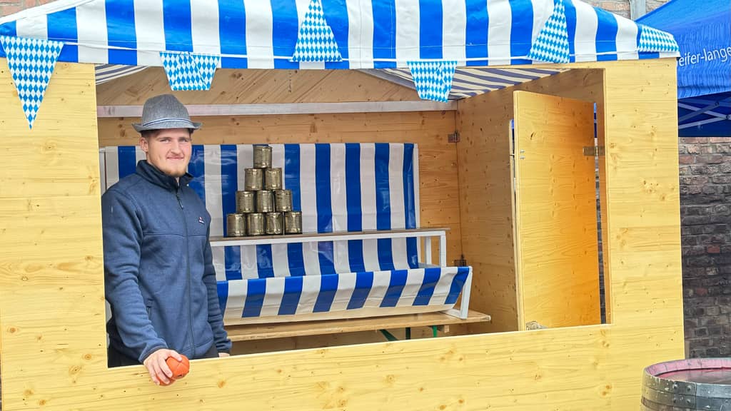 Oktoberfestbuden Jahrmarkt mieten bei Crypton Event