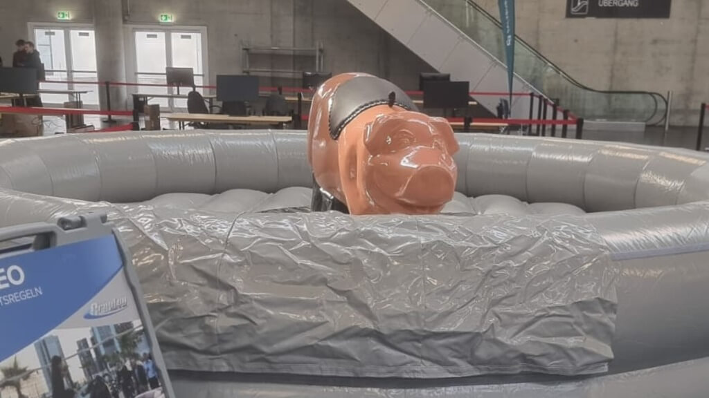 Schweine Rodeo mieten bei Crypton Event