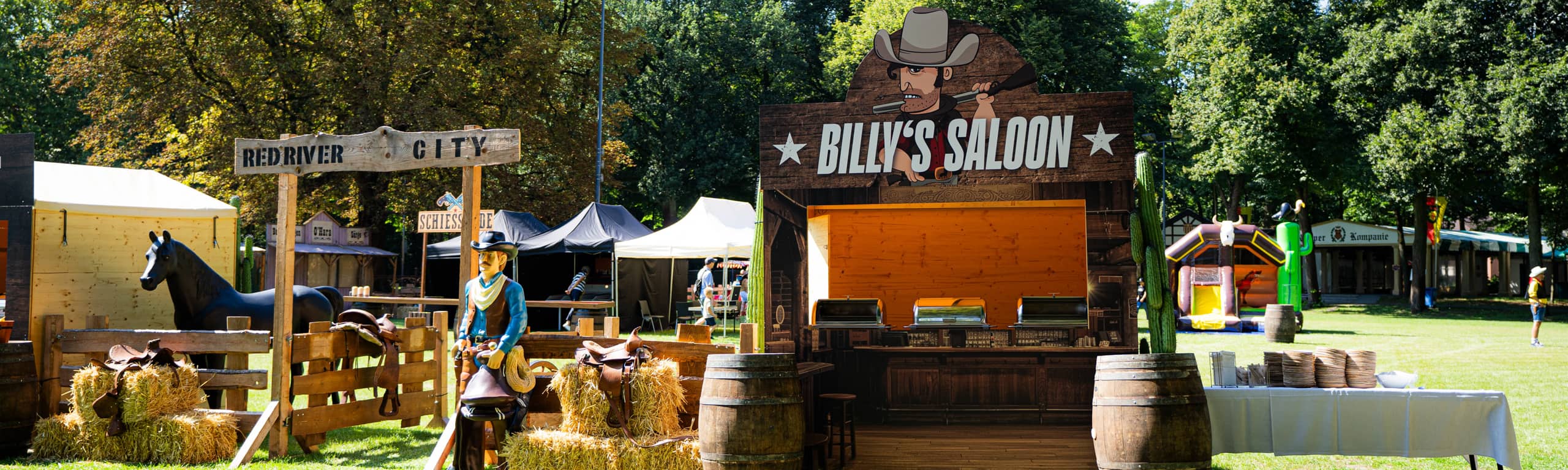 Western Buden mieten bei Crypton Event