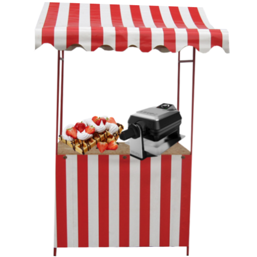 Waffelstand mieten bei Crypton Event