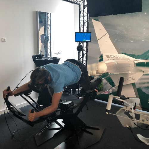 Virtual Reality Simulator Icaros mieten bei Crypton Event
