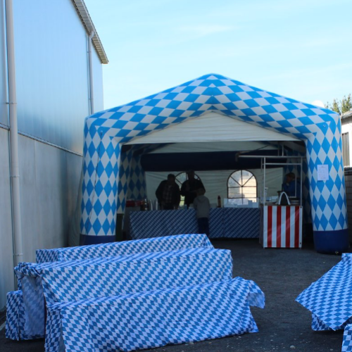 Bayrisches Zelt mieten bei Crypton Event