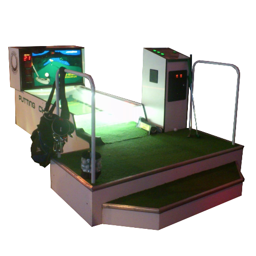 Golfsimulator Putting Challenge mieten bei Crypton Event