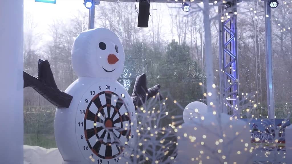 Snowman Schneeball Dart mieten bei Crypton Event