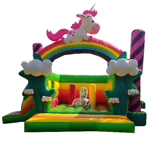 Hüpfburg Einhorn mieten bei Crypton Event