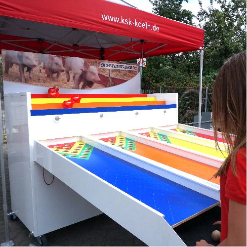 Schweine-Rennen | Sparkassen Derby mieten bei Crypton Event