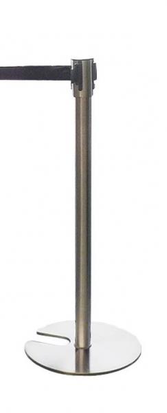 Tensator (silber) mit Gurtband (2m, schwarz) mieten bei clangwelt eventservice