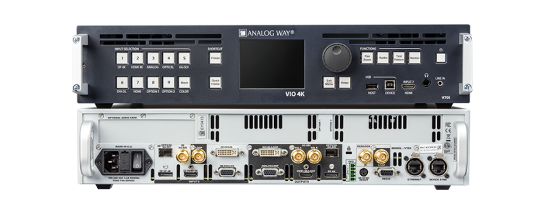 Videoscaler Analog Way VIO 4K/V701 mieten bei clangwelt eventservice