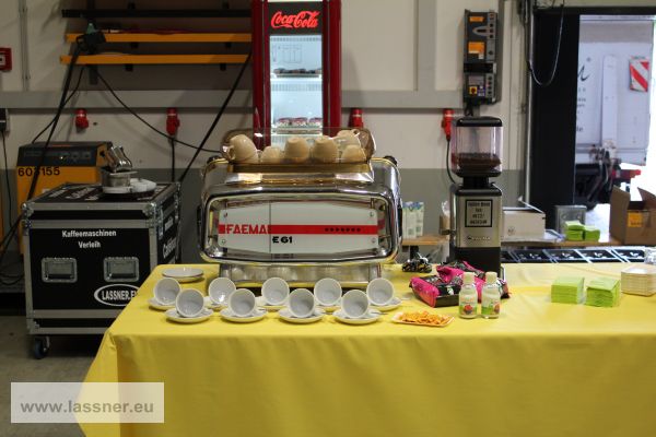 Mobile Cafebar mieten bei Lassner Catering & Eventausstatter