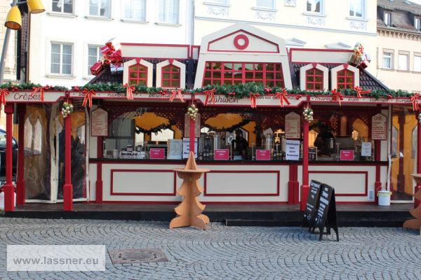 Weihnachtsmarktstand XXL mieten bei Lassner Catering & Eventausstatter