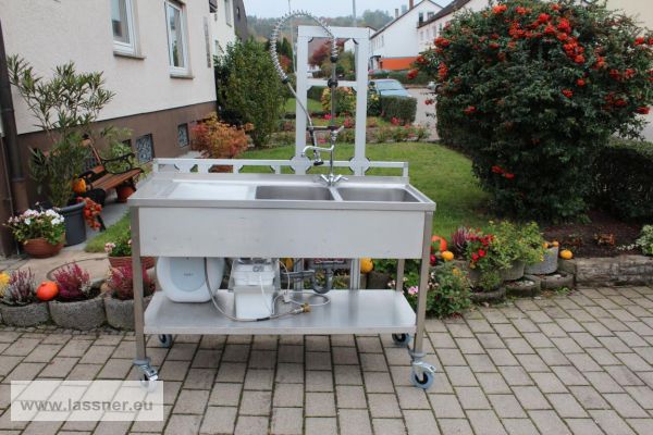 Luxus Spültisch komplett mieten bei Lassner Catering & Eventausstatter